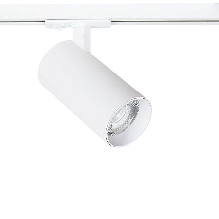 Трековый однофазный светодиодный светильник Arte Lamp BENE A1937PL-1WH