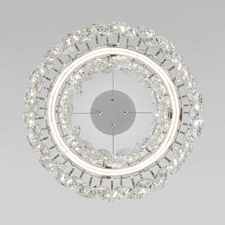 Люстра подвесная светодидная Bogates Marvel 90370/1 Strotskis хром Люстра подвесная светодидная Bogates Marvel 90370/1 Strotskis хром