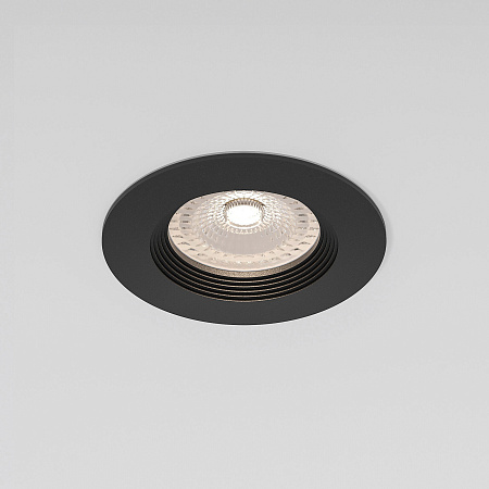 Светильник встраиваемый Elektrostandard City 25060/01 GU10 черный IP44 a070141 Светильник встраиваемый Elektrostandard City 25060/01 GU10 черный IP44 a070141