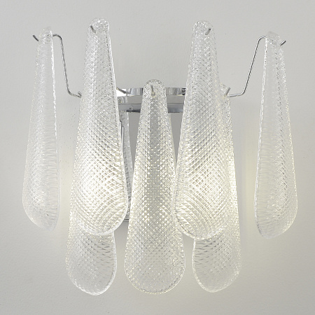 Светильник настенный Crystal Lux FONTAIN AP2 CHROME