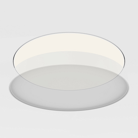 Основание для безрамочной установки светильника Zon в ГКЛ Maytoni Downlight DLA032-TRS90-W