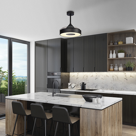 Люстра с вентилятором светодиодная Mantra COIN 8221 Люстра с вентилятором светодиодная Mantra COIN 8221