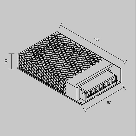 Блоки питания 12V 150W Maytoni 811009 Блоки питания 12V 150W Maytoni 811009