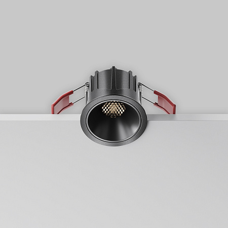 Светильник встраиваемый светодиодный Maytoni Alfa LED DL043-01-10W4K-RD-B-1