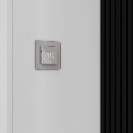 Рамка на 1 пост Werkel Senso дымчатый, стекло soft-touch W0013117 a067413 Рамка на 1 пост Werkel Senso дымчатый, стекло soft-touch W0013117 a067413