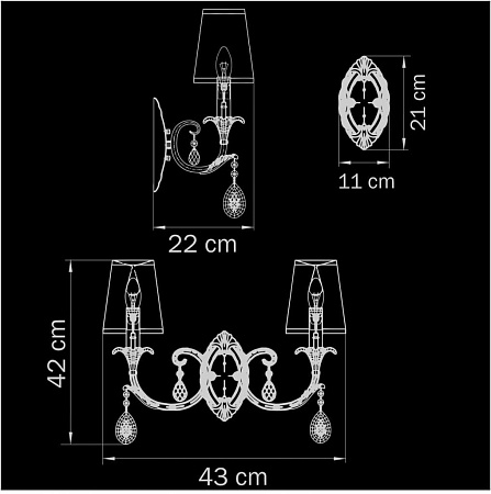 Бра Lightstar Cappa 691624