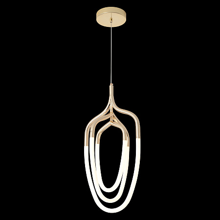 Светильник подвесной светодиодный Crystal Lux PERA SP50W LED GOLD Светильник подвесной светодиодный Crystal Lux PERA SP50W LED GOLD