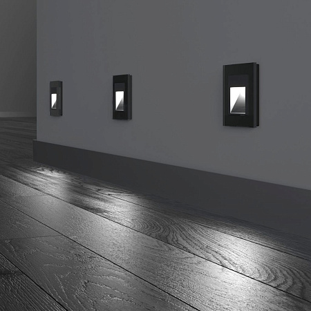 Встраиваемая LED подсветка черная Werkel W1154208 4690389156854 a051605