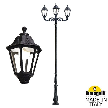 Парковый светильник FUMAGALLI HOREB ADAM/NOEMI 2L+1 E35.208.M21.AXH27 Парковый светильник FUMAGALLI HOREB ADAM/NOEMI 2L+1 E35.208.M21.AXH27