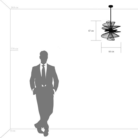 Потолочная люстра Lightstar Zeta 728163