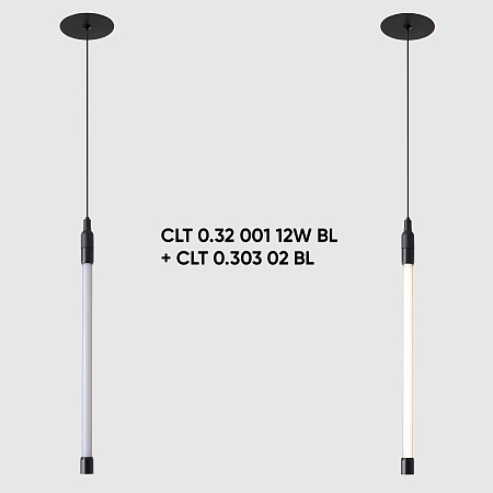 Модульный светильник светодиодный Crystal Lux CLT 0.32 001 12W BL Модульный светильник светодиодный Crystal Lux CLT 0.32 001 12W BL