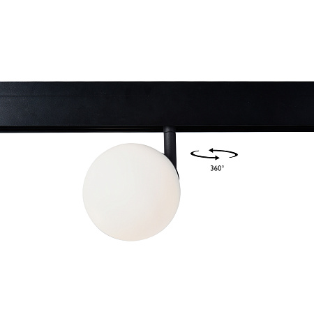 Трековый однофазный светодиодный светильник Crystal Lux CLT 0.33 015 5W BL 4000K