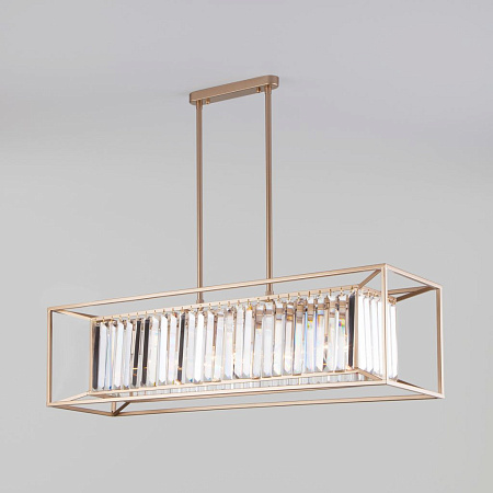 Люстра на штанге Bogates Vegas 299/6 шампань Strotkis Люстра на штанге Bogates Vegas 299/6 шампань Strotkis