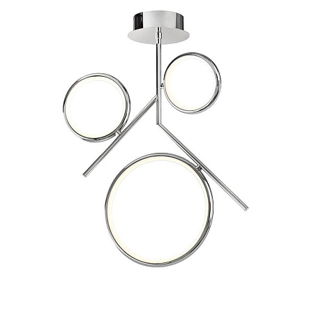 Потолочная светодиодная люстра Mantra Olimpia Cromo 6591 Потолочная светодиодная люстра Mantra Olimpia Cromo 6591