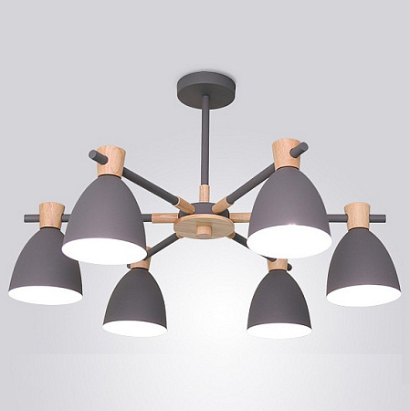 Люстра на штанге Imperiumloft Folke Gray 178023-26