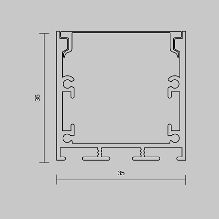 Профиль Maytoni ALM-3535BT-B-3M 633004 Профиль Maytoni ALM-3535BT-B-3M 633004