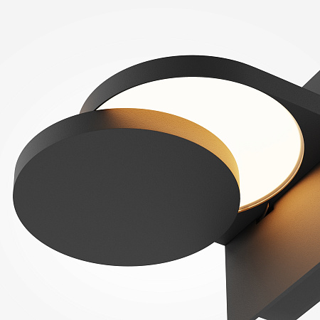 Светильник настенный светодиодный Maytoni Flap MOD354WL-L12B3K Светильник настенный светодиодный Maytoni Flap MOD354WL-L12B3K