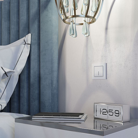 Сенсорный выключатель одноклавишный с подсветкой 1000 Вт Werkel W4510001 a057676 Сенсорный выключатель одноклавишный с подсветкой 1000 Вт Werkel W4510001 a057676