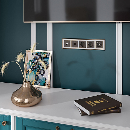 Рамка на 5 постов Werkel Palacio WL17-Frame-05 a037686 Рамка на 5 постов Werkel Palacio WL17-Frame-05 a037686