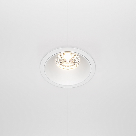 Модульный встраиваемый светодиодный светильник диммируемый Maytoni Alfa LED DL043-01-15W3K-D-RD-W