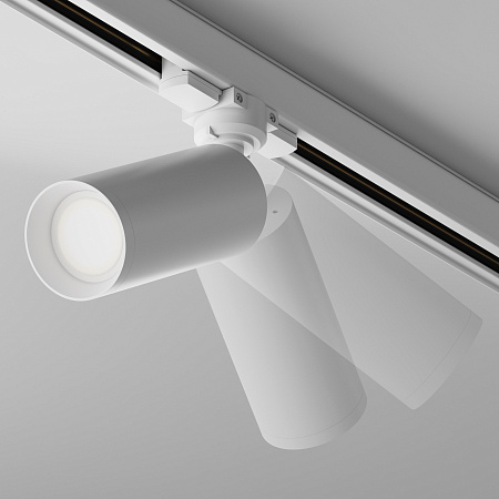 Трековый трехфазный светильник Maytoni Trinity Focus TR028-3-GU10-W