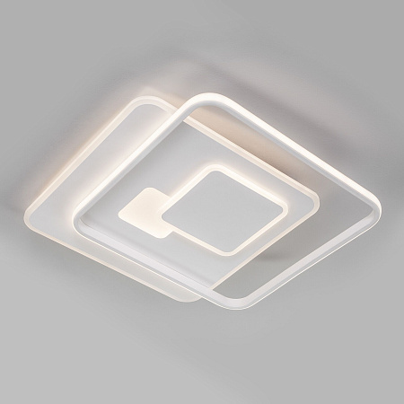 Светильник светодиодный потолочный Eurosvet Caroline 90255/1 Белый a057129 Светильник светодиодный потолочный Eurosvet Caroline 90255/1 Белый a057129