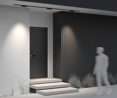 Уличный трековый мангитный светодиодный светильник Maytoni Exility IP Points O-TR02-2-S-12WB4K Уличный трековый мангитный светодиодный светильник Maytoni Exility IP Points O-TR02-2-S-12WB4K