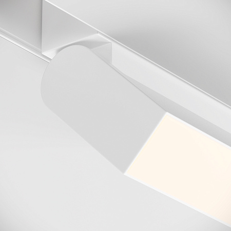 Трековый магнитный светодиодный светильник Maytoni Basis Rot Gravity TR075-2-10W4K-W