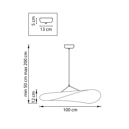 Светильник подвесной светодиодный Lightstar Genova 610106