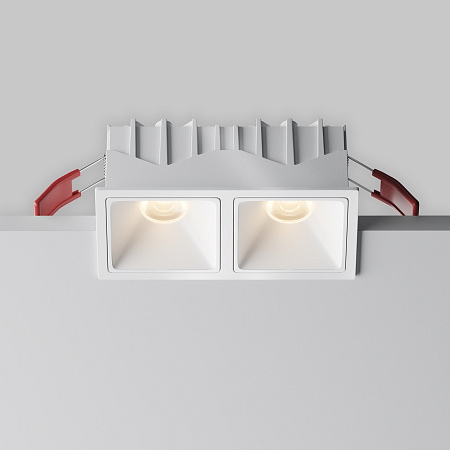 Светильник встраиваемый светодиодный Maytoni Alfa LED DL043-02-10W3K-SQ-W-1
