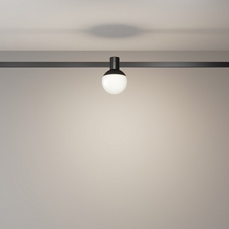 Трековый однофазный светодиодный светильник Maytoni Flarity Luna TR149-1-5W4K-B