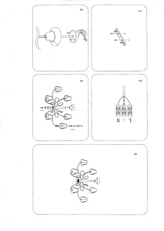 Потолочная люстра Lightstar Vortico 814074
