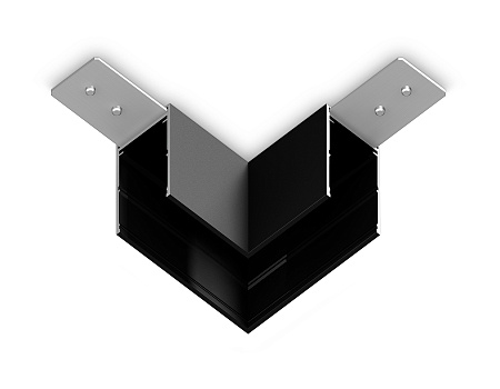 Коннектор угловой для накладного шинопровода Ambrella light Magnetic 220V GL1032 Коннектор угловой для накладного шинопровода Ambrella light Magnetic 220V GL1032