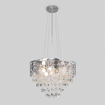 Хрустальная люстра Eurosvet Lianna 10123/8 хром a054118 Хрустальная люстра Eurosvet Lianna 10123/8 хром a054118