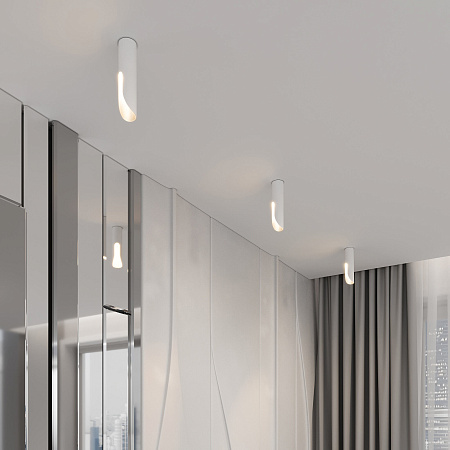 Светильник потолочный светодиодный Elektrostandard Apex 25113/LED белый a068289