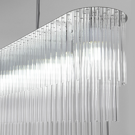 Люстра на штанге Bogates Allure 487/10 хром