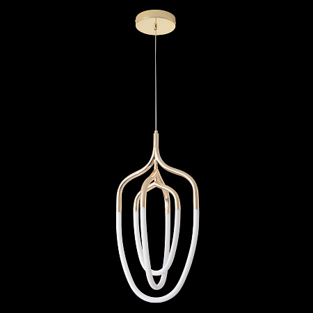 Светильник подвесной светодиодный Crystal Lux PERA SP50W LED GOLD Светильник подвесной светодиодный Crystal Lux PERA SP50W LED GOLD