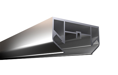 Профиль-адаптер для монтажа в натяжной потолок для однофазного шинопровода Crystal Lux CLT 0.212 05 3000 AL Профиль-адаптер для монтажа в натяжной потолок для однофазного шинопровода Crystal Lux CLT 0.212 05 3000 AL