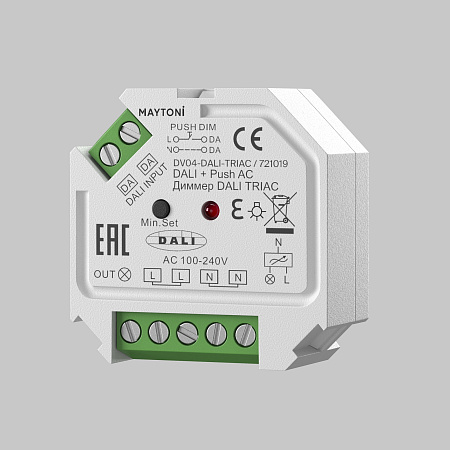 Диммер 400Вт DALI-TRIAC Maytoni Dali 721019 Диммер 400Вт DALI-TRIAC Maytoni Dali 721019