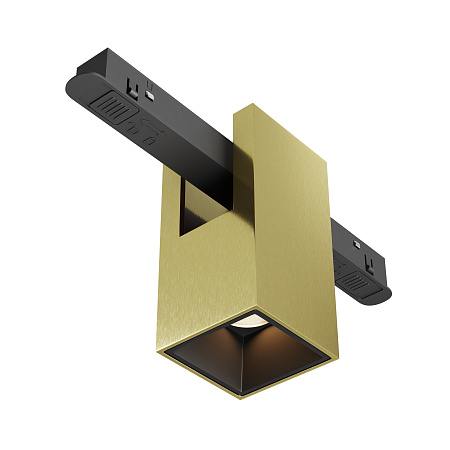 Трековый магнитный светодиодный светильник Maytoni Exility Alfa TR121-2-7W3K-BS Трековый магнитный светодиодный светильник Maytoni Exility Alfa TR121-2-7W3K-BS