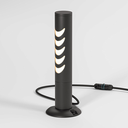 Уличный ландшафтный светодиодный светильник Elektrostandard Smile (35188/S) черный a070022 Уличный ландшафтный светодиодный светильник Elektrostandard Smile (35188/S) черный a070022