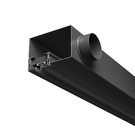 Диффузор с отражателем, линейный, ГКЛ 12,5 мм, черный, КСД тип 4 Maytoni Aero ARO-LD-G12-000004