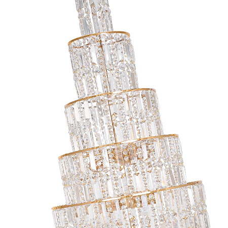 Люстра каскадная Arti Lampadari Valencia E 1.10.50.501 G Люстра каскадная Arti Lampadari Valencia E 1.10.50.501 G