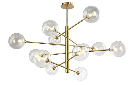 Люстра на штанге Crystal Lux MARZO SP12 BRONZE/TRANSPARENTE Люстра на штанге Crystal Lux MARZO SP12 BRONZE/TRANSPARENTE