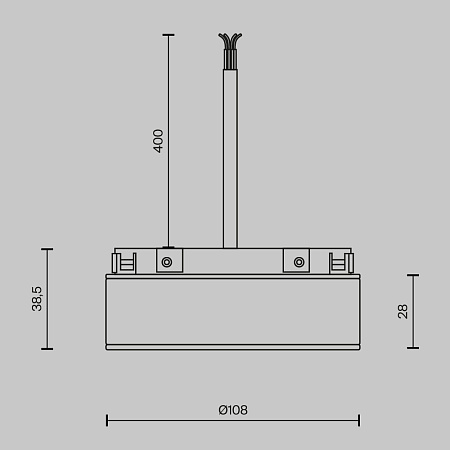 Блок питания 100W 48V IP54 Maytoni Basity TRA172DR-100W-DD-B