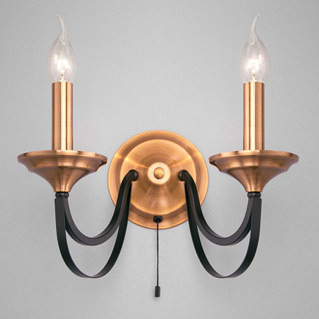 Бра Eurosvet Lazzaro 60098/2 черный a045209 Бра Eurosvet Lazzaro 60098/2 черный a045209