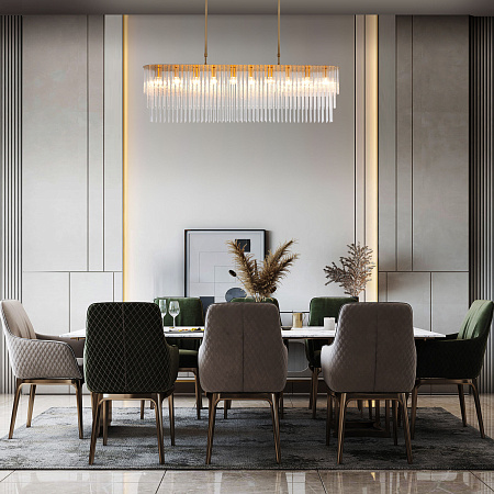 Люстра на штанге Bogates Allure 488/10 золото Люстра на штанге Bogates Allure 488/10 золото