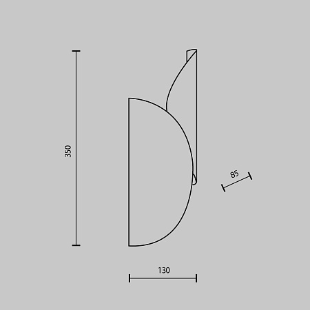 Светильник настенный Maytoni Organic MOD225WL-02B2 Светильник настенный Maytoni Organic MOD225WL-02B2