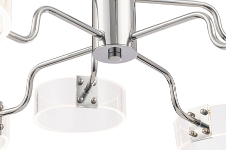 Люстра на штанге светодиодная Freya Eva FR6039CL-L64CH Люстра на штанге светодиодная Freya Eva FR6039CL-L64CH