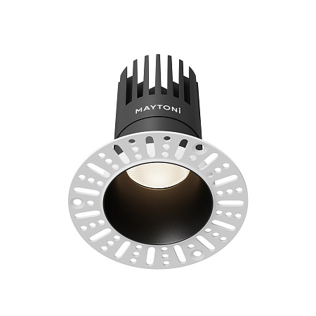 Светильник встраиваемый светодиодный Maytoni Dip DL122-15W-4K-TRS-B